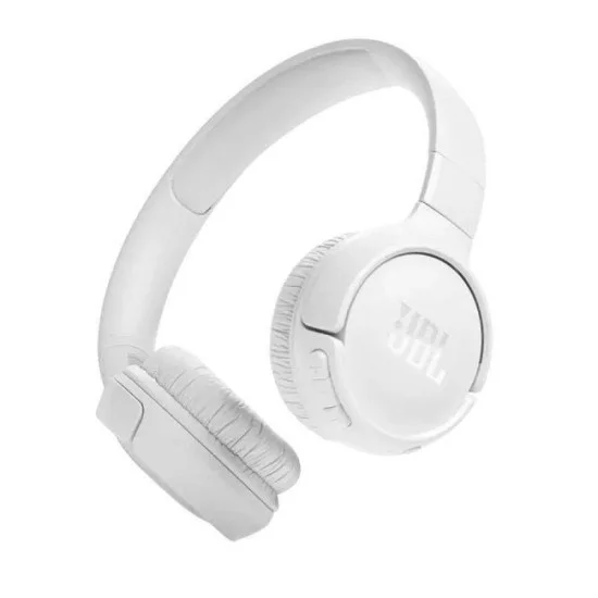 JBL Tune 520BT Wireless Over-Ear Headphones - White